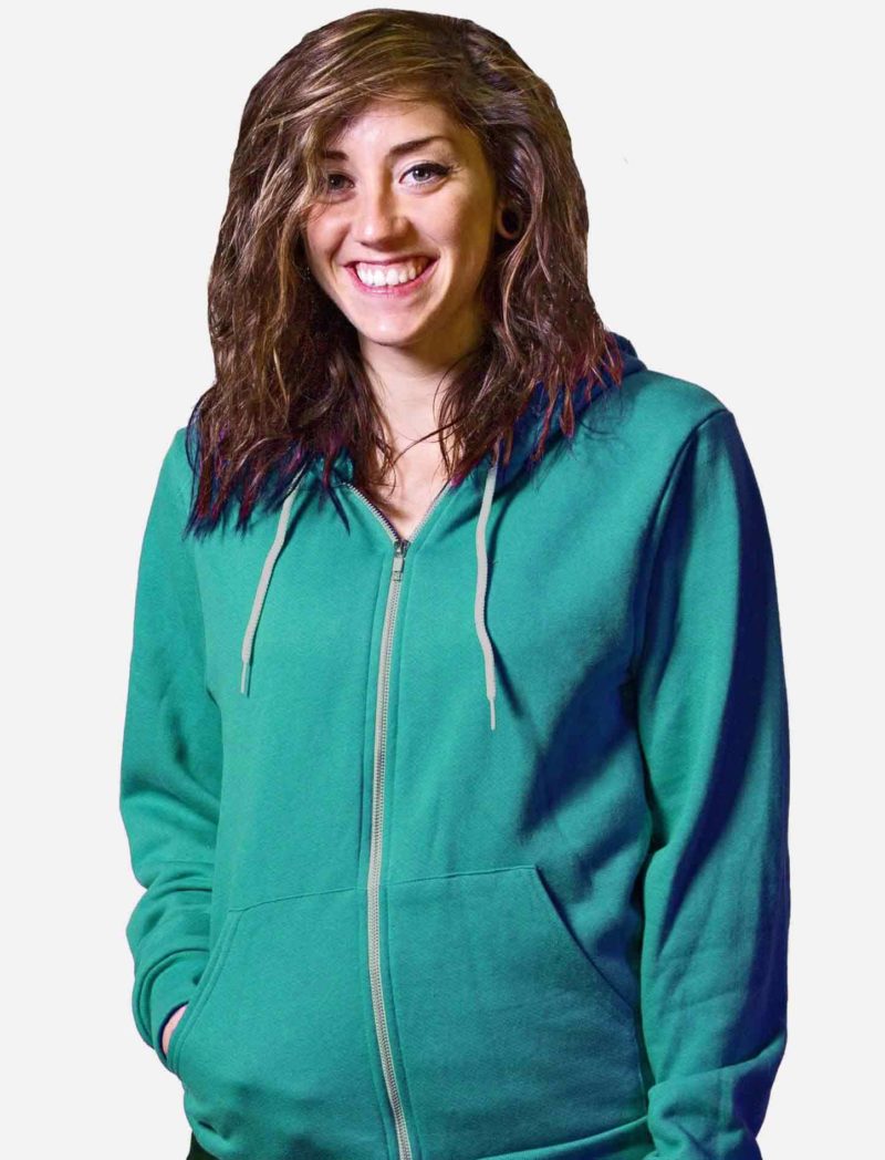 Bella Canvas 60/40 Band Zipup Hoodies