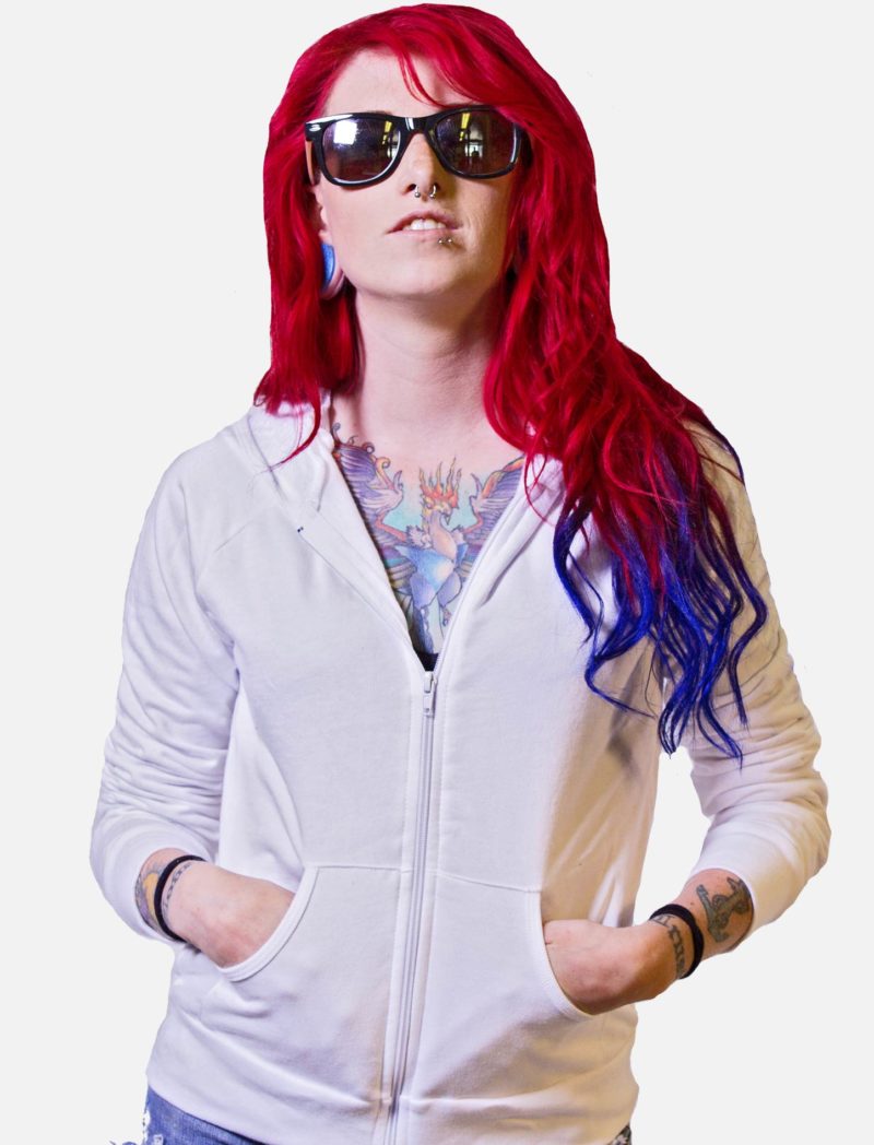 Independent Women's Band Zipup Hoodies